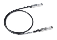 Lancom Systems SFP-DD-DAC50-1m (Bulk 8) InfiniBand cable Black,  Steel