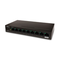 Luxul Wireless SW-100-08P-E network switch Unmanaged Power over Ethern