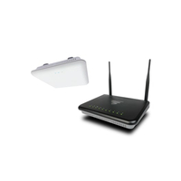 Luxul Wireless WS-80-E wireless router Dual-band (2.4 GHz / 5 GHz) Bla