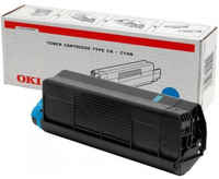 OKI 42127407 Toner cyan,  5K pages/5% for OKI C 5100/5200