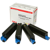 OKI 42403006 Toner Value-Kit (Bk, C, M, Y),  5K pages/5% for OKI C 5250