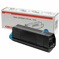OKI 43034807 Toner cyan,  1.5K pages/5% for OKI C 3200