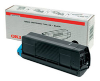 OKI 43034808 Toner black,  1.5K pages/5% for OKI C 3200