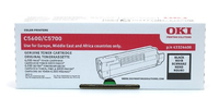 OKI 43324408 Toner black,  6K pages/5% for OKI C 5600