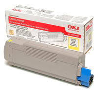 OKI 43324421 Toner yellow,  5K pages/5% for OKI C 5800