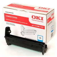 OKI 43381723 Drum kit cyan,  20K pages for OKI C 5800
