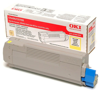 OKI 43381905 Toner yellow,  2K pages/5% for OKI C 5600