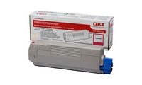 OKI 43865722 Toner magenta,  6K pages/5% for OKI C 5850
