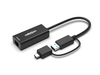 Origin Storage USB31000S2-OS cable gender changer USB3.0/USB-C RJ45 Bl
