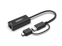 Origin Storage USB31000S2-OS cable gender changer USB3.0/USB-C RJ45 Bl