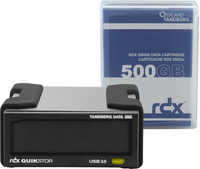 Overland-Tandberg RDX External drive kit with 500GB HDD,  USB3+