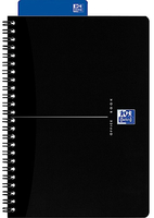 Oxford 100103627 writing notebook A5 90 sheets Black