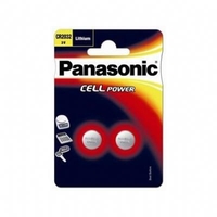 Panasonic CR2032,  1x2,  3V,  220mAh Li-Ion - Approx 1-3 working day lead