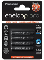 Panasonic Eneloop Pro Rechargeable battery AAA Nickel-Metal Hydride (N