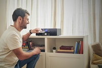 Panasonic HiFi Micro Anlage DAB+ SC-DM202EG-K schwarz mit Bluetooth Ho
