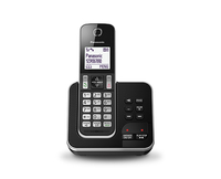Panasonic KX-TGD320E DECT telephone Black, Silver Caller ID