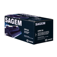 Sagem CTR33/906115311511 Toner cartridge black,  5K pages for Sagem Fax