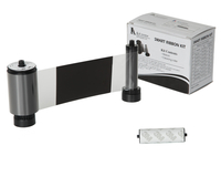 Smart IDP Smart 650655 Black Ribbon & Overlay (600 Prints)