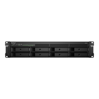 Synology RackStation RS1221RP+ NAS Rack (2U) Ethernet LAN Aluminium,  B