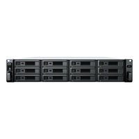 Synology SA SA6400 NAS/storage server Rack (2U) Ethernet LAN Black 727