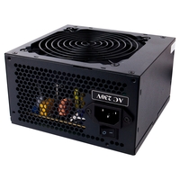TARGET 500W Builder Series PSU with 12cm Cooling Fan - Black Edition, 