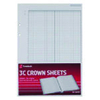 Twinlock Crown 3C Double Ledger Sheets (Pack 100) 75841