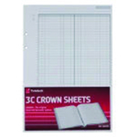 Twinlock Crown 3C Plain Sheets (Pack 100) 75840