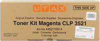 Utax 4452110014 Toner magenta,  4K pages ISO/IEC 19798 for TA CLP 4521