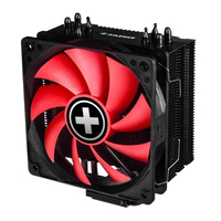 Xilence M704 Processor Cooler 12 cm Black,  Red