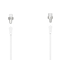 XtremeMac XWH-LC3-03 lightning cable 2 m White