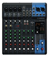 Yamaha MG10XU audio mixer 10 channels Black
