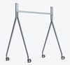 Yealink MB-FLOORSTAND-650 signage display mount 165.1 cm (65") Me