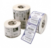 Zebra 65 x 25mm White ZPER 1000T