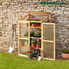 Garden Grow Three-Tier Wooden Cold Frame