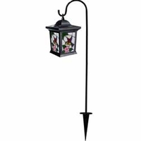 Tiffany Solar Lights - 1 set of 3 lanterns