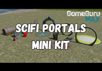GameGuru MAX - Low Poly Mini Kit: Sci-Fi Portals DLC Steam CD Key