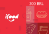 iFood BRL 300 Gift Card BR