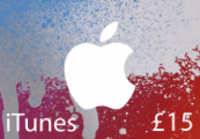 iTunes £15 UK Card