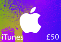 iTunes £50 UK Card