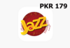 Jazz 179 PKR Mobile Top-up PK