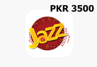 Jazz 3500 PKR Mobile Top-up PK