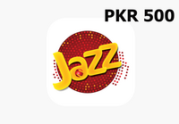 Jazz 500 PKR Mobile Top-up PK