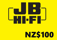 JB Hi-Fi NZ$100 Gift Card NZ