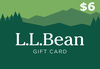 L.L.Bean $6 Gift Card US