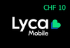 Lyca Mobile 10 CHF Gift Card CH