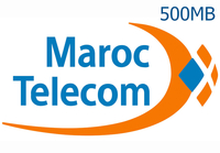 Maroc Telecom 500MB Data Mobile Top-up MA