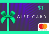 Mastercard Gift Card $1 US