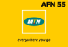 MTN 55 AFN Mobile Top-up AF