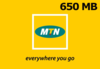 MTN 650 MB Data Mobile Top-up NG