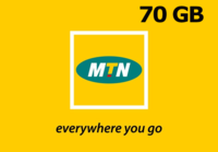 MTN 70 GB Data Mobile Top-up NG